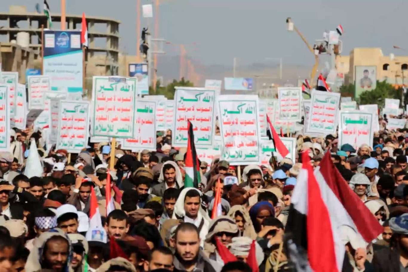 Yemen'de Dünya Kudüs Günü dolayısıyla yürüyüş düzenlendi